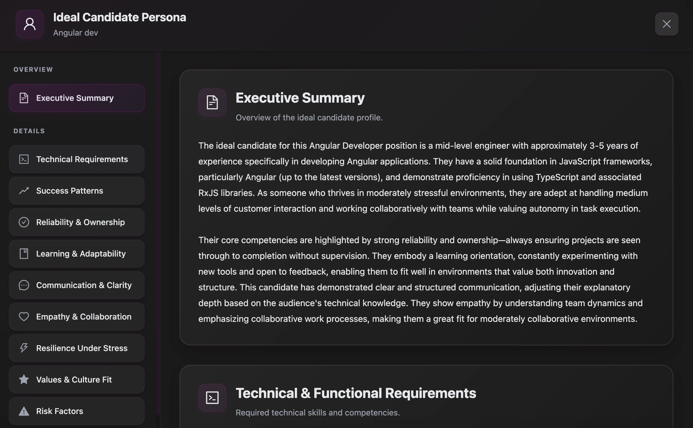 ReechOut AI Recruitment Software — Candidate Personas